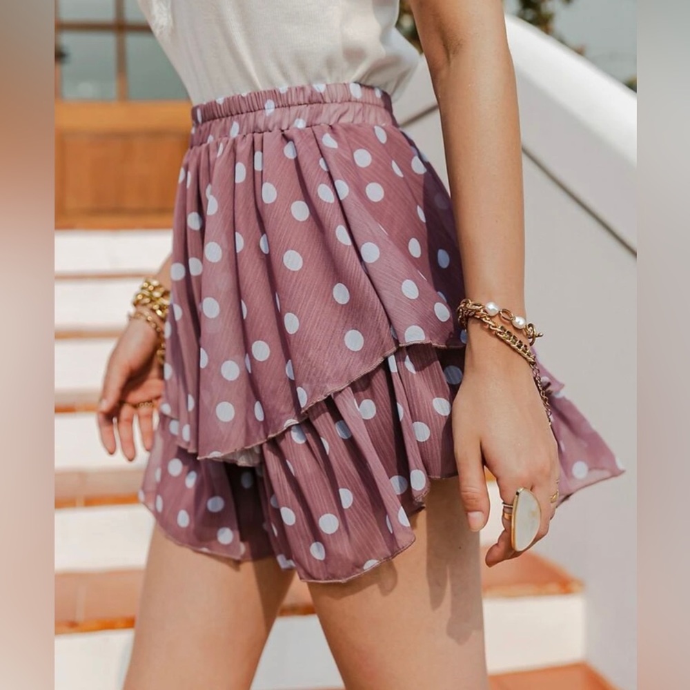 Polka Dot Skirt - Picture 4 of 8